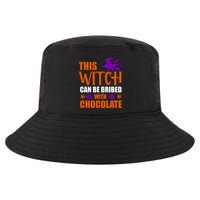 This Witch Can Be Bribed With Chocolate Cool Comfort Performance Bucket Hat