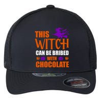 This Witch Can Be Bribed With Chocolate Flexfit Unipanel Trucker Cap