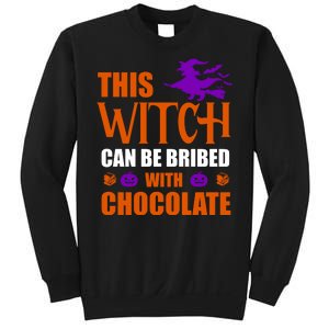 This Witch Can Be Bribed With Chocolate Sweatshirt