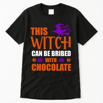 This Witch Can Be Bribed With Chocolate Tall T-Shirt
