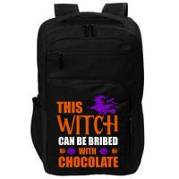 This Witch Can Be Bribed With Chocolate Impact Tech Backpack