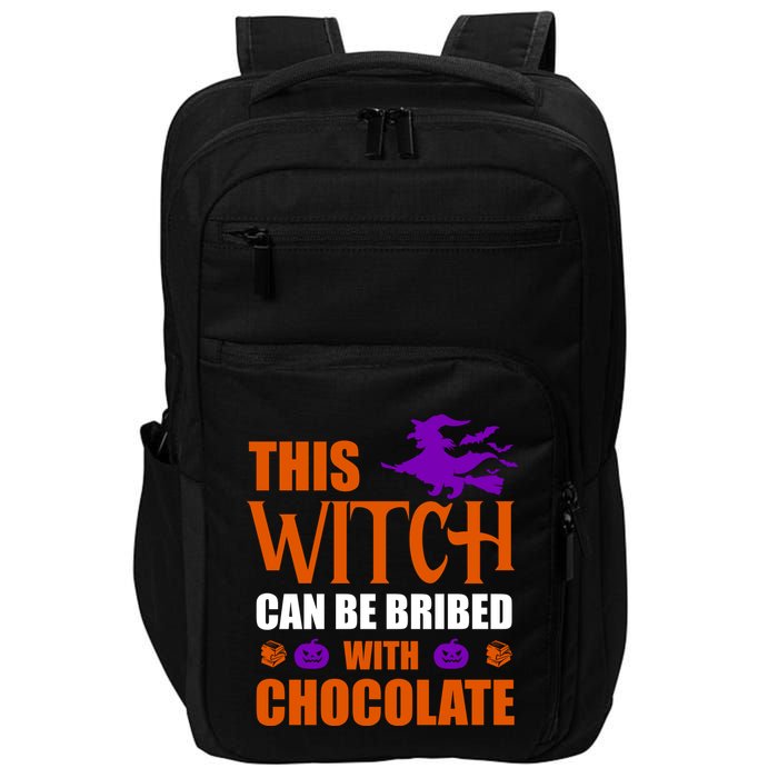 This Witch Can Be Bribed With Chocolate Impact Tech Backpack