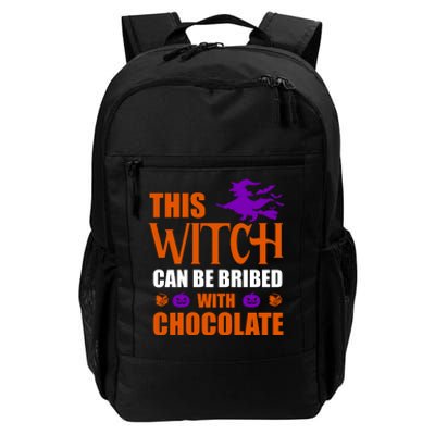 This Witch Can Be Bribed With Chocolate Daily Commute Backpack