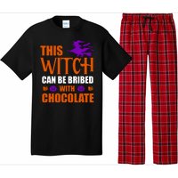 This Witch Can Be Bribed With Chocolate Pajama Set