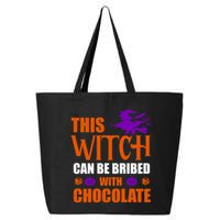 This Witch Can Be Bribed With Chocolate 25L Jumbo Tote