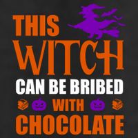This Witch Can Be Bribed With Chocolate Trucker Hat