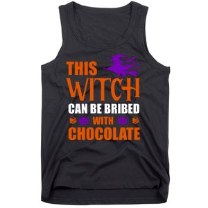 This Witch Can Be Bribed With Chocolate Tank Top