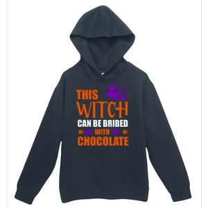 This Witch Can Be Bribed With Chocolate Urban Pullover Hoodie