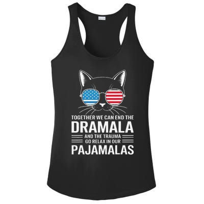 Together We Can End The Dramala And The Trauma And Go Relax Ladies PosiCharge Competitor Racerback Tank