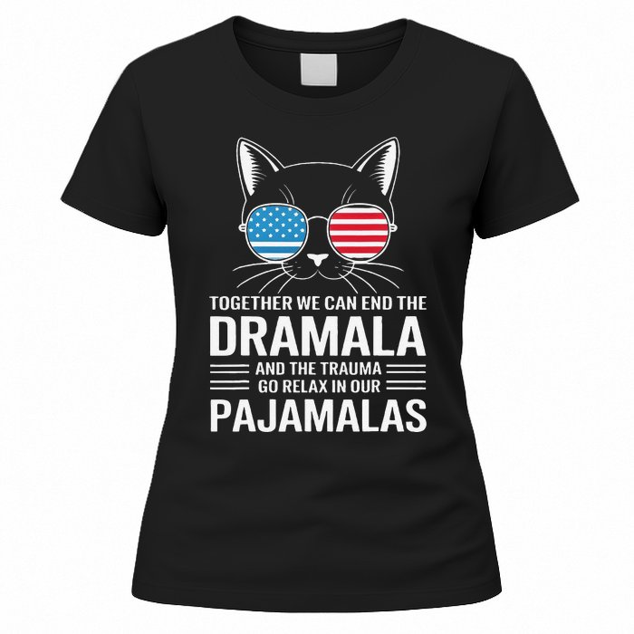 Together We Can End The Dramala And The Trauma And Go Relax Women's T-Shirt