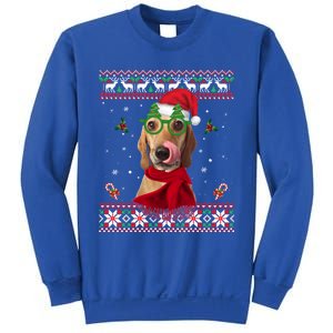 Treeing Walker Coonhound Dog Santa Hat Xmas Ugly Christmas Cute Gift Sweatshirt