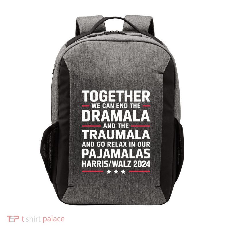 Together We Can End The Dramala And The Traumala Vector Backpack