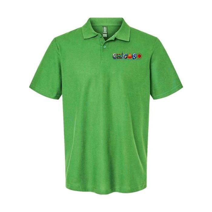 The Windy City A Chicago Sporting Team Fan A Fun Chicagoan Softstyle Adult Sport Polo