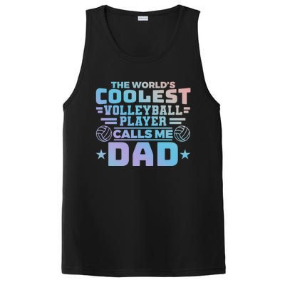 The Worlds Coolest Volleyball Player Calls Me Dad Gift PosiCharge Competitor Tank