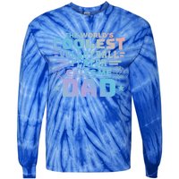 The Worlds Coolest Volleyball Player Calls Me Dad Gift Tie-Dye Long Sleeve Shirt