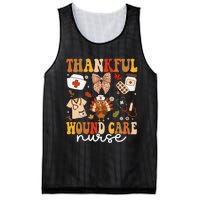 Thankful Wound Care Nurse Thanksgiving Fall Autumn Nurse Mesh Reversible Basketball Jersey Tank