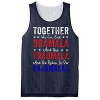 Together We Can End The Dramala And Traumala Pajama Funny Mesh Reversible Basketball Jersey Tank