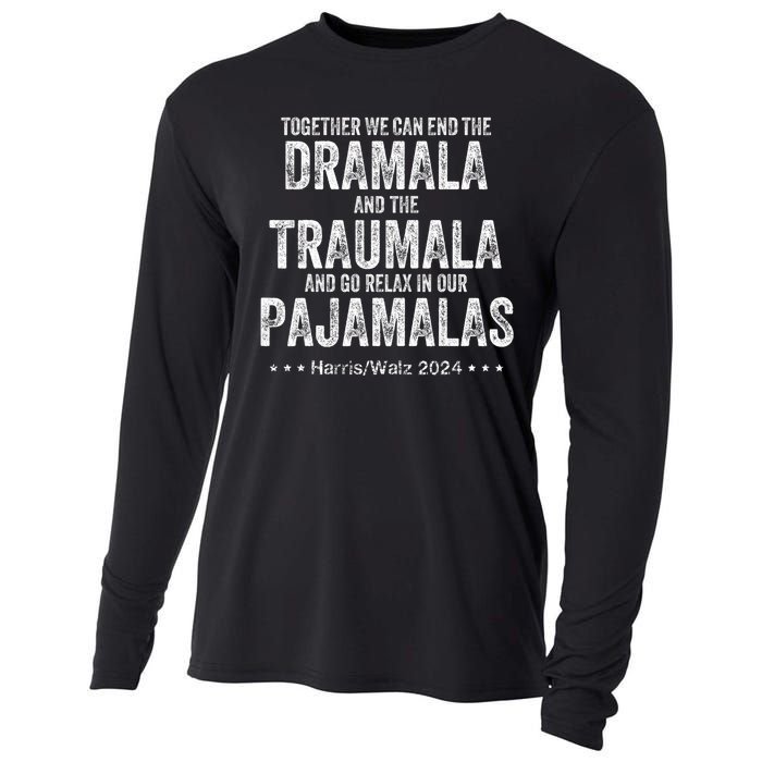 Together We Can End The Dramala And The Traumala Cooling Performance Long Sleeve Crew