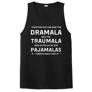 Together We Can End The Dramala And The Traumala Harris Walz  PosiCharge Competitor Tank