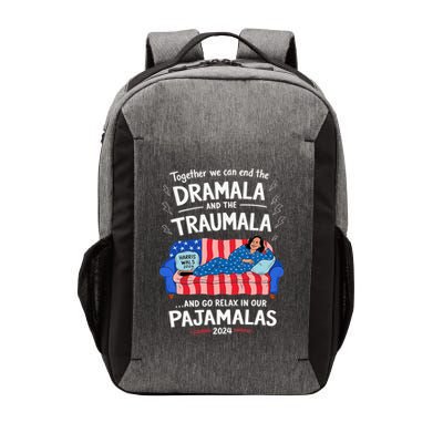 Together We Can End The Dramala And The Traumala Funny Vector Backpack
