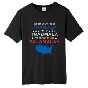 Together We Can End The Dramala And The Traumala Tall Fusion ChromaSoft Performance T-Shirt