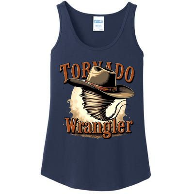 Tornado Wrangler Cowboy Wrangler Ladies Essential Tank