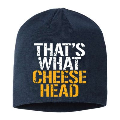 Thats What Cheese Head Packers Sustainable Beanie