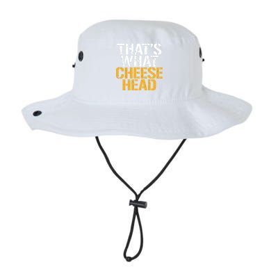 Thats What Cheese Head Packers Legacy Cool Fit Booney Bucket Hat