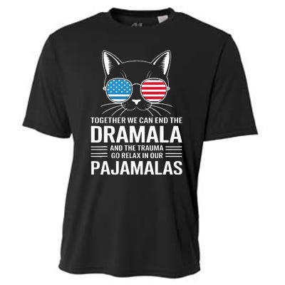 Together We Can End The Dramala And The Trauma And Go Relax Cooling Performance Crew T-Shirt