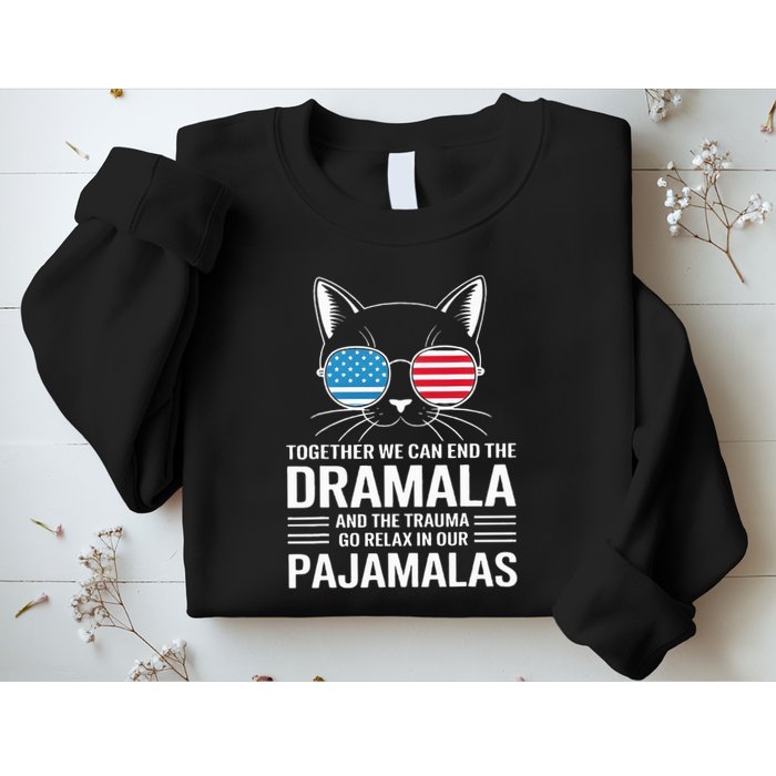 Together We Can End The Dramala And The Trauma And Go Relax Sweatshirt
