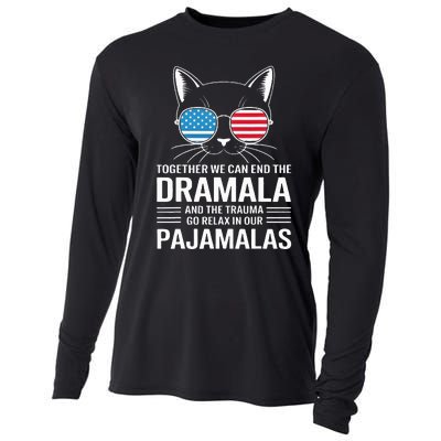 Together We Can End The Dramala And The Trauma And Go Relax Cooling Performance Long Sleeve Crew