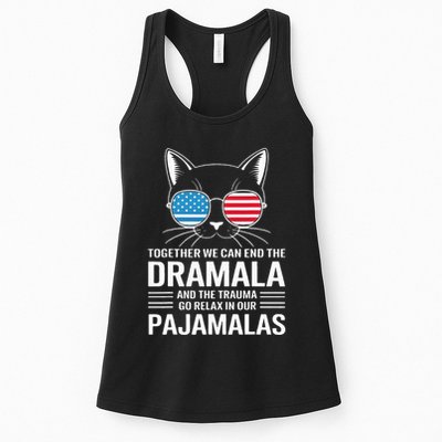 Together We Can End The Dramala And The Trauma And Go Relax Womens Tank Top