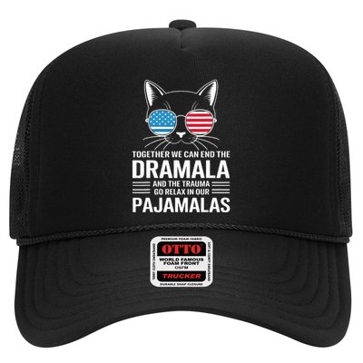 Together We Can End The Dramala And The Trauma And Go Relax Trucker Hat