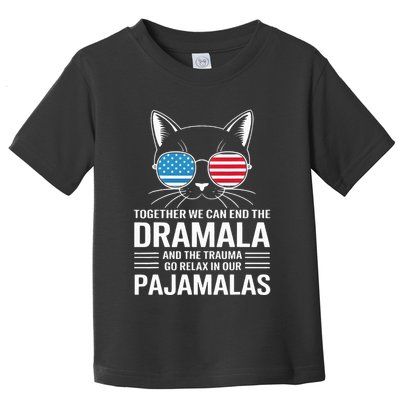 Together We Can End The Dramala And The Trauma And Go Relax Toddler T-Shirt