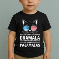 Together We Can End The Dramala And The Trauma And Go Relax Toddler T-Shirt