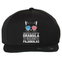 Together We Can End The Dramala And The Trauma And Go Relax Wool Snapback Cap