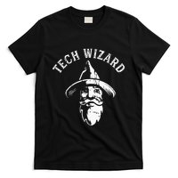 Tech Wizard Cool Technology I.T. Computer Whiz Techie Geek T-Shirt