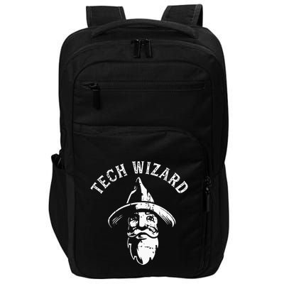 Tech Wizard Cool Technology I.T. Computer Whiz Techie Geek Impact Tech Backpack
