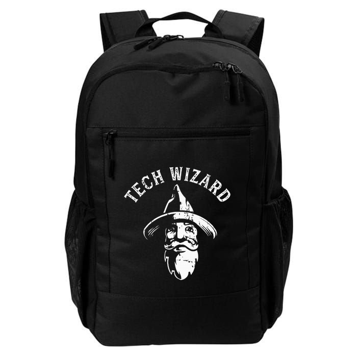 Tech Wizard Cool Technology I.T. Computer Whiz Techie Geek Daily Commute Backpack