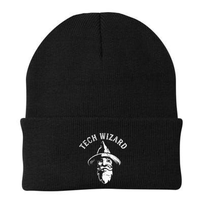 Tech Wizard Cool Technology I.T. Computer Whiz Techie Geek Knit Cap Winter Beanie