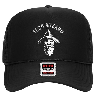 Tech Wizard Cool Technology I.T. Computer Whiz Techie Geek Trucker Hat