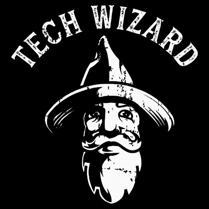 Tech Wizard Cool Technology I.T. Computer Whiz Techie Geek Toddler Hoodie