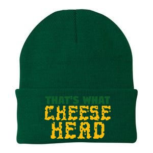 ThatS What Cheese Head Green And Gold She Said Knit Cap Winter Beanie