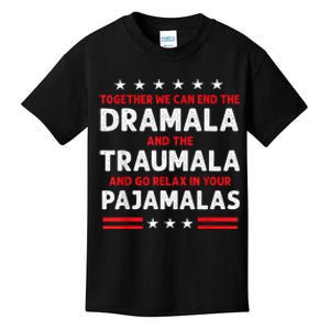 Together We Can End The Dramala And The Traumala Kids T-Shirt