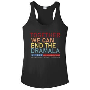 Together We Can End The Dramala Ladies PosiCharge Competitor Racerback Tank