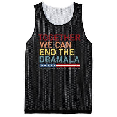 Together We Can End The Dramala Mesh Reversible Basketball Jersey Tank