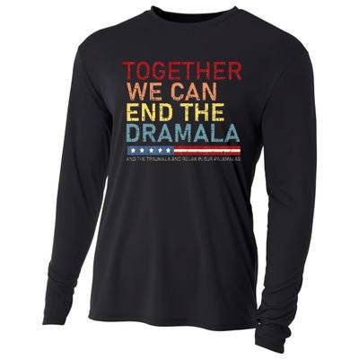 Together We Can End The Dramala Cooling Performance Long Sleeve Crew