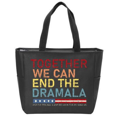 Together We Can End The Dramala Zip Tote Bag