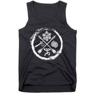 Taino Warrior Coqui Sun Puerto Rico Taina Boricua Boriken Tank Top