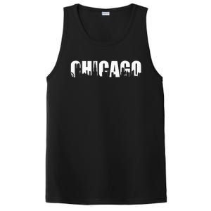 The Windy City Chicago Illinois Home City PosiCharge Competitor Tank